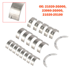 2013-2018 HYUNDAI SANTA FE SPORT 2.4L 2359CC L4 DOHC Main Rod Bearings & Engine Crankshaft 21020-2G100, 21020-2G020, 23060-2G020, 21030-25000, 21020-2G000 Generic