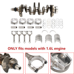 2012-2017 Kia Soul Base Hatchback 4 Door with 1.6L engine Crankshaft & Connecting Rod Piston Kit 23510 2B000, 23510 2B010, 235102B000, 235102B010 Generic