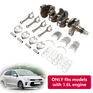 2012-2015 Hyundai Accent GS Hatchback 4-Door with 1.6L engine Crankshaft & Connecting Rod Piston Kit 23510 2B000, 23510 2B010, 235102B000, 235102B010 Generic