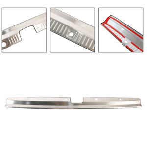 2022+ Daihatsu S700V S710V Anti-Scratch Stain Resistant Stainless Steel Rear Bumper Protector Bumper Step Guard Silver Generic