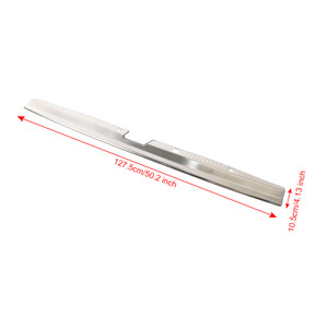 2022+ Daihatsu S700V S710V Anti-Scratch Stain Resistant Stainless Steel Rear Bumper Protector Bumper Step Guard Silver Generic