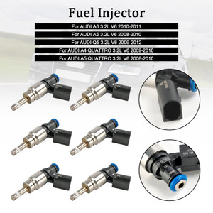 2009-2012 AUDI Q5 3.2L V6 6*Fuel Injector 06E906036F, 0261500037, 06E906036AG, FIJ0035, 06E906036 F, 06E 906 036 AG, FJ1041, 800-2077N, DI-56155, FIDL2077N,Generic