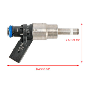 2006-2008 Volkswagen Jetta 2.0L I4 1*Fuel Injector 06F906036A, 0261500020, 0261500020, 061500021, 06D998907, 06D998907, 0261500021 silver Generic