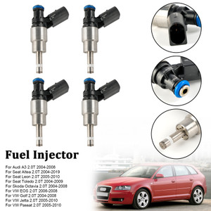 2004-2009 Seat Toledo 2.0T 4*Fuel Injector 06F906036D, 06D906036B, 0261500011, 0261500011, 06D906036B Generic