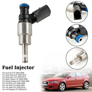 2006-2008 Volkswagen EOS 2.0T 1*Fuel Injector 06F906036D, 06D906036B, 0261500011, 0261500011, 06D906036B silver Generic
