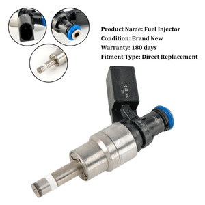 2006-2008 Volkswagen EOS 2.0T 1*Fuel Injector 06F906036D, 06D906036B, 0261500011, 0261500011, 06D906036B silver Generic