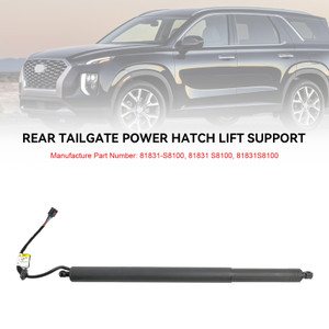 2020-2022 Hyundai Palisade Left Rear Tailgate Power Hatch Lift Support 81831-S8100, 81831 S8100, 81831S8100 black Generic