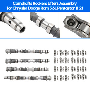 2011-2015 Jeep Grand Cherokee 3.6L engine only Camshafts Rockers Lifters Assembly 5184377AG, 5184378AG, 5184379AG, 5184380AG Generic