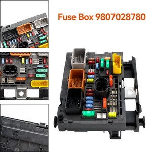 2008 onwards Citroen C4 Coupe (LA_) Fuse Box BSM 9807028780 Multicolor Generic