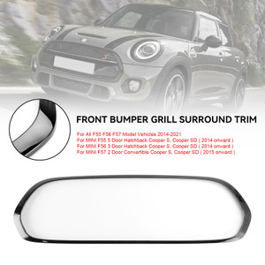 2014-2021 MINI F55 F56 F57 Model Vehicles Front Bumper Grill Surround Trim 51137449207 Generic