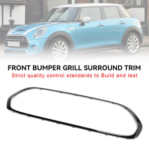 2014 onwards MINI F56 3 Door Hatchback Cooper S, Cooper SD Front Bumper Grill Surround Trim 51137449207 Generic
