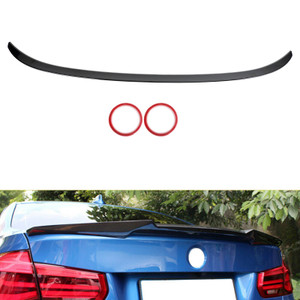 2012-2019 BMW F30 F35 4-Door Sedan Rear Trunk Spoiler Gloss Black Generic
