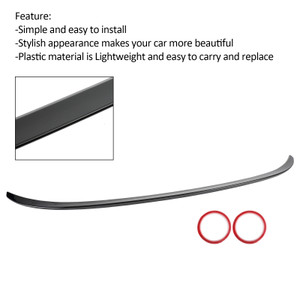 2014-2019 BMW F80 M3 Model 4-Door Sedan Rear Trunk Spoiler Gloss Black Generic