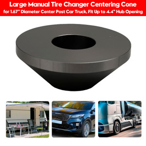 Harbor Freight Car Truck Ultimate Manual Tire Changer Centering Cone Black Generic
