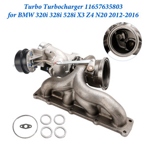 2012-2016 BMW 320i 328i 528i X3 Z4 N20 Turbo Turbocharger 11657635803, 11657588938 Generic