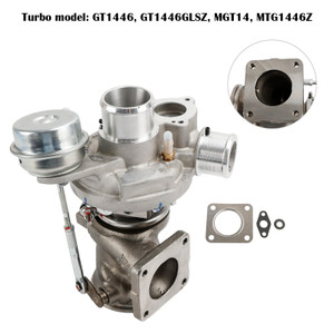 2014- Jeep Renegade with 1.4L MultiAir, 55263624 Engine Turbo Turbocharger 4892938 Generic