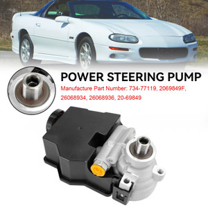 1998-2002 Pontiac Firebird Power Steering Pump 734-77119, 2069849F Generic