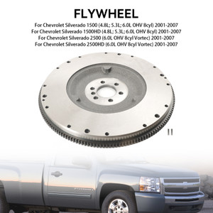 2001-2007 Chevrolet Silverado 1500 1500HD 2500 2500HD 3500 3500HD Suburban Flywheel 12561680, 03991408 Generic