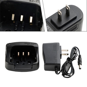 BC-173 Charger BP224 Battery Fast Rapid Dock for ICOM IC-M31 M32 M2A M21 US Plug
