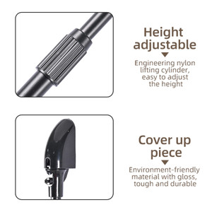 Universal Surround Sound Adjustable Height Speaker Stands Set Of 2 Speaker