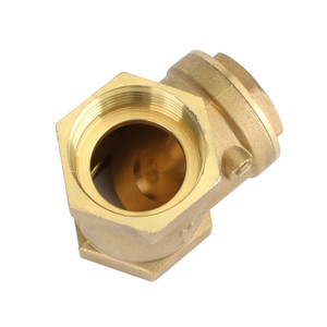 1-1/2" Female Thread Brass Horizontal DN40 One-Way Non-Return Swing Check Valve