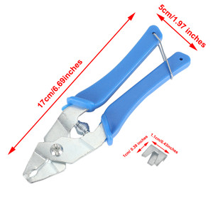 300Pcs Wire Cage Clips With 1Pc Snap Plier For Rabbit Chicken Pet Dog Cat Cage