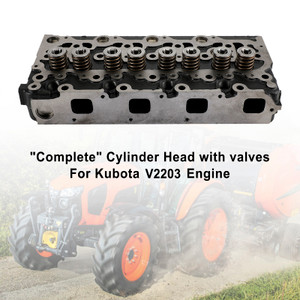 Kubota V2203T, V2203E, V2203B Engine Non-Direct Injection Cylinder Head Assy Generic