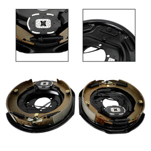 Electric Trailer Brake Kit-12"-Left and Right Hand Assemblies-5200 to 7000 lbs