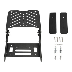 2012-2018 Honda C50 C110 Super Cub / Cross Cub 50 110 Rear Rack Extension Top Case Slide Carrier Matte Black Generic