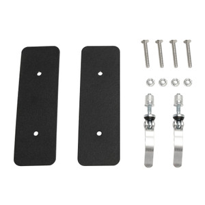 2012-2018 Honda C50 C110 Super Cub / Cross Cub 50 110 Rear Rack Extension Top Case Slide Carrier Matte Black Generic