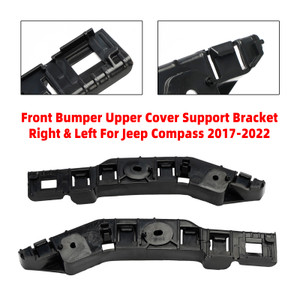 2017-2023 Jeep Compass Front Bumper Upper Cover Support Bracket Right & Left 68244508AB 68244509AB Generic