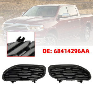 2019-2024 Ram 1500 Front Left & Right Side Bumper Bezel 8414296AA Generic