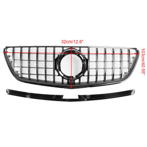 2020-2023 Mercedes Benz vito W447 Facelift with Camera Hole Upper grille Without badge Generic