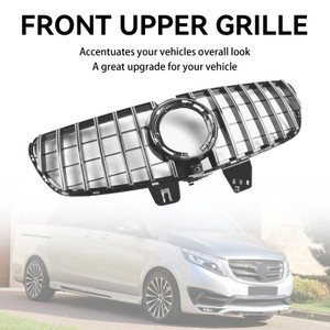 2019-2023 Mercedes Benz V-Class W447 04 Front Upper Grille Without badge Generic