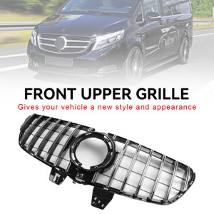 2019-2023 Mercedes Benz V-Class W447 04 Front Upper Grille Without badge Generic