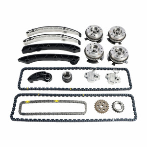 2013-2020 Jaguar XE XF XJ F-Pace F-Type Timing Chain Kit W/Camshaft Phaser LR060395 LR035549 Generic
