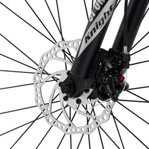 26 inch 24 Speed Mountain Bicycle Spoke Wheel Adult Explorer Bike MTB With Fender Cup holder Red/Yellow
