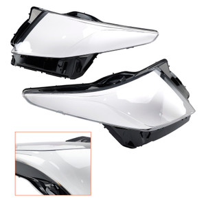 2013-2018 Cadillac ATS Left+Right Headlight Lens Cover Generic