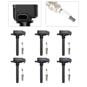 2016-2021 Dodge Durango 3.6L 6pcs Ignition Coil+Spark Plug UF807 Generic