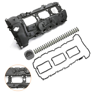 2005-2018 BMW N55 135i 335i 535i 640i 740i Valve Cover w/ Gasket+Cap 11127570292 Generic