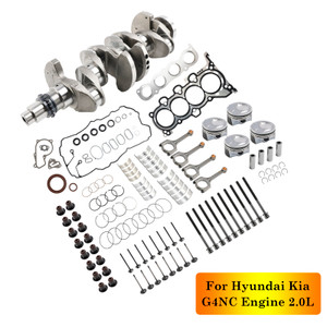 2011-2022 Hyundai Creta Elantra i40 Mistra Sonata Tucson G4NC Engine Rebuild Overhaul Kit 23110-2E501,623V6-2EH00 Generic