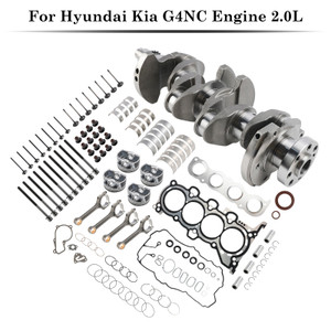 2011-2022 Hyundai Creta Elantra i40 Mistra Sonata Tucson G4NC Engine Rebuild Overhaul Kit 23110-2E501,623V6-2EH00 Generic