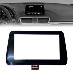 2017-2018 Mazda 3 GPS Alexa with Frame 7 Inch Touch Screen Digitizer B61A611J0 Generic