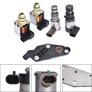 2003-2008 Chevrolet Impala Malibu Monte Carlo Uplander Venture Van Transmission Solenoid Kit TCC 2 Shift EPC Switch 4T65E Generic