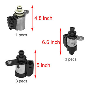 2007-2011 HYUNDAI GENESIS COUPE STAREX 7Pcs Transmission Solenoid RE5R05A Generic
