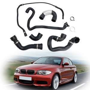 2007-2010 BMW 135i 335i 335xi 6PCS Radiator Coolant Water Hose Pipe Kit W1939C Generic