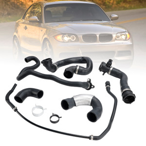 2007-2010 BMW 135i 335i 335xi 6PCS Radiator Coolant Water Hose Pipe Kit W1939C Generic