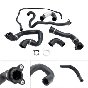 2007-2010 BMW 135i 335i 335xi 6PCS Radiator Coolant Water Hose Pipe Kit W1939C Generic