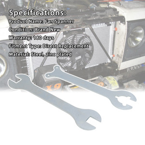 Land Rover Discovery 3 TD V6 Range Rover Sport V6 2.7L V8 4.0L 4.6L Defender TD5, 300 TDi 1 Set Fan Spanner Generic