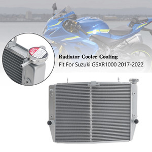 2017-2024 Suzuki GSXR1000 Radiator Cooler Cooling Silver Generic